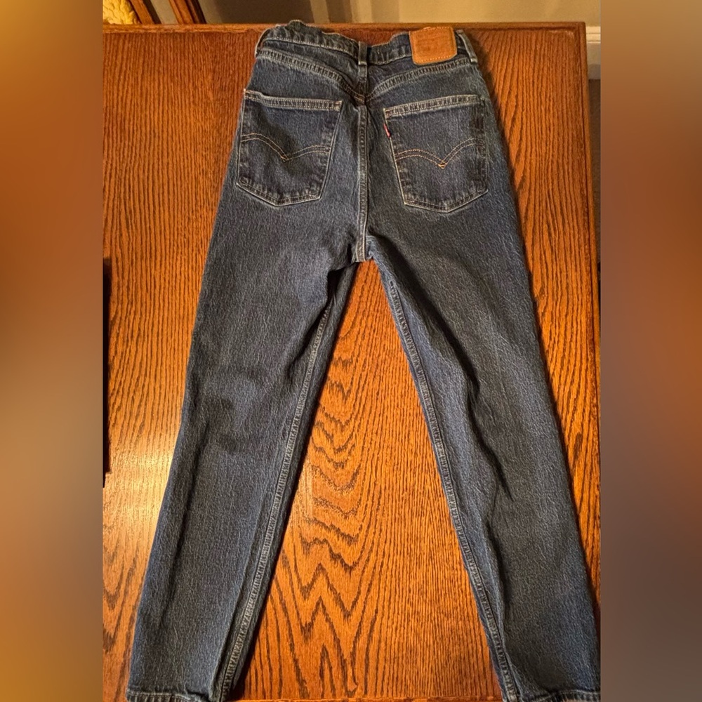 Women's Straight Leg Jeans - Blue